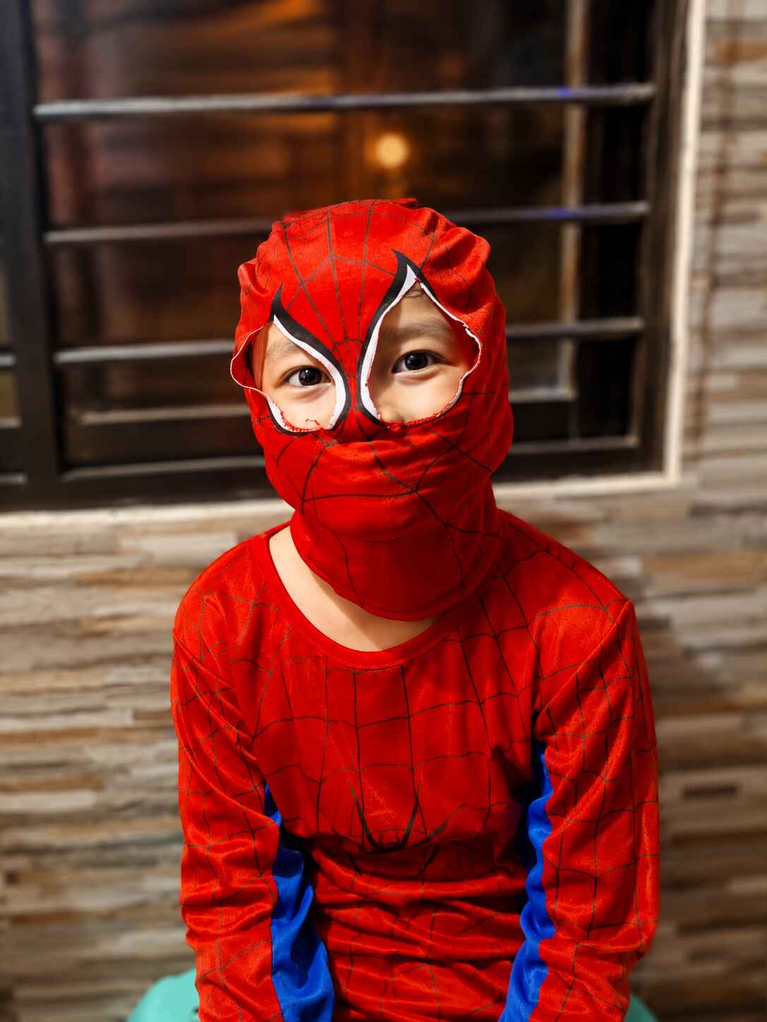 Spider-Man themed hero cover
